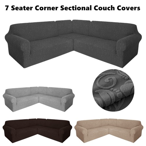 Seater jacquard shape - l, sofa