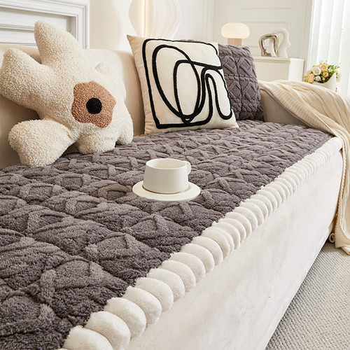 Pet plush sofa cover - sofa, soft