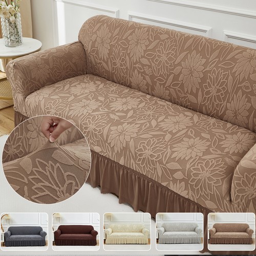 Stretch sofa cover skirted - sofa,
