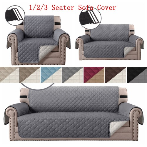 Reversible quilted sofa - quilted, cover