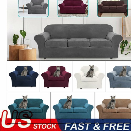 Velvet sofa covers chair - velvet,