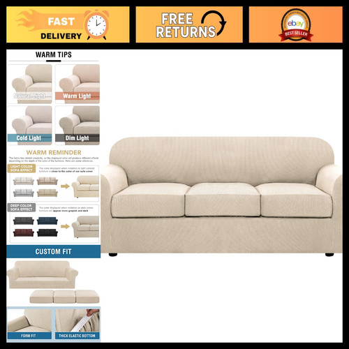 Piece stretch sofa covers - stretch,