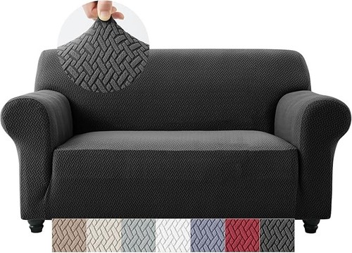 Spandex couch cover - couch,